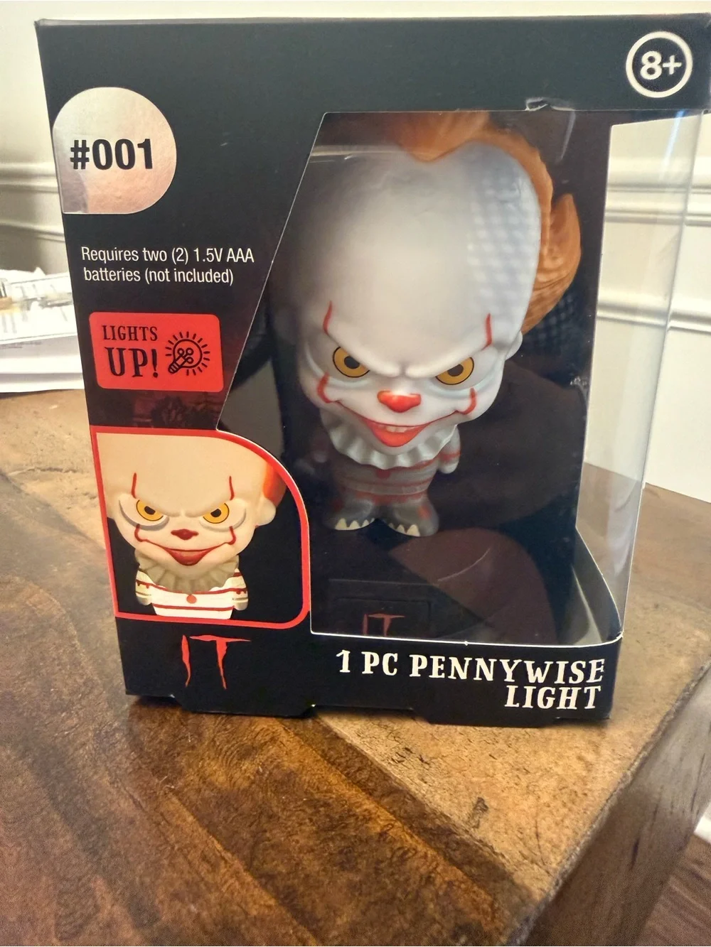Pennywise Light Figure - White and Orange Kids Toy